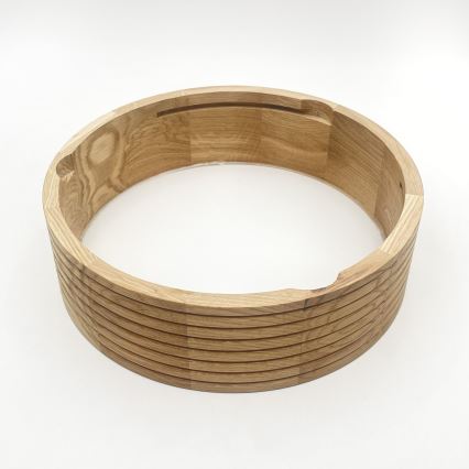 Brilagi - LED mennyezeti lámpatest CARVALHO MODERN 1xE27/60W/230V, átm. 27,5 cm, tölgy