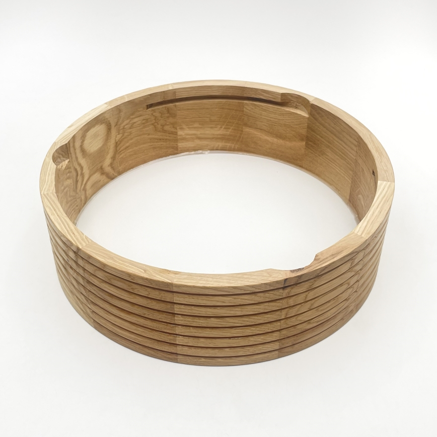 Brilagi - LED mennyezeti lámpatest CARVALHO MODERN 1xE27/60W/230V, átm. 27,5 cm, tölgy