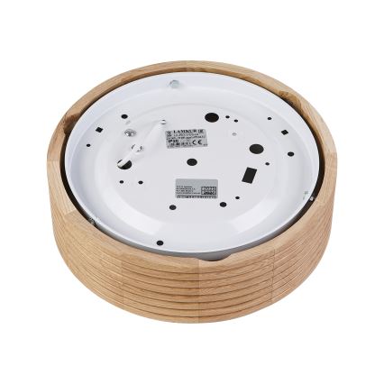 Brilagi - LED mennyezeti lámpatest CARVALHO MODERN 1xE27/60W/230V, átm. 27,5 cm, tölgy