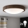 Brilagi - LED mennyezeti lámpatest CARVALHO SLIM 2xE27/15W/230V tölgy-dió átm. 37 cm