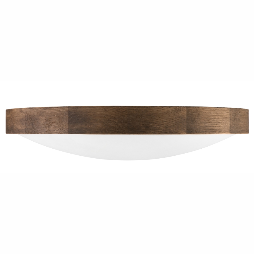 Brilagi - LED mennyezeti lámpatest CARVALHO SLIM 3xE27/15W/230V tölgy/dió Ø 47 cm