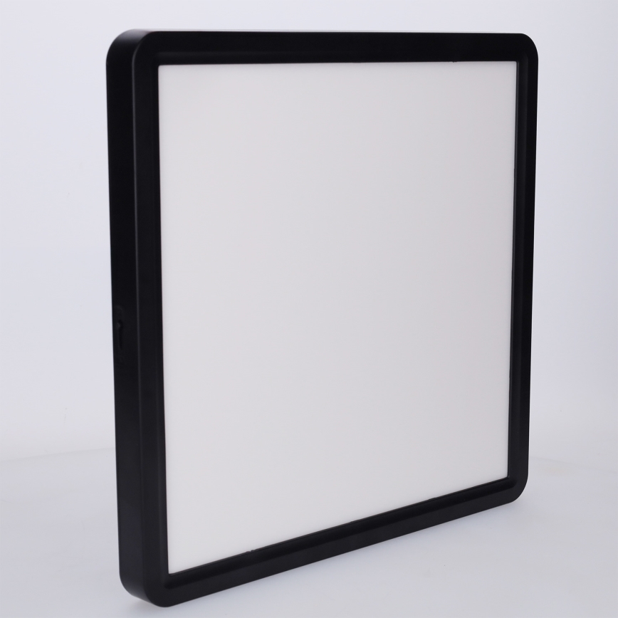 Brilagi - LED mennyezeti lámpatest ESTELA SQUARE LED/24W/230V 31x31 cm fekete