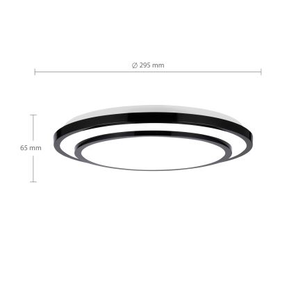 Brilagi - LED mennyezeti lámpa LUCIANO LED/24W/230V Ø 29,5 cm