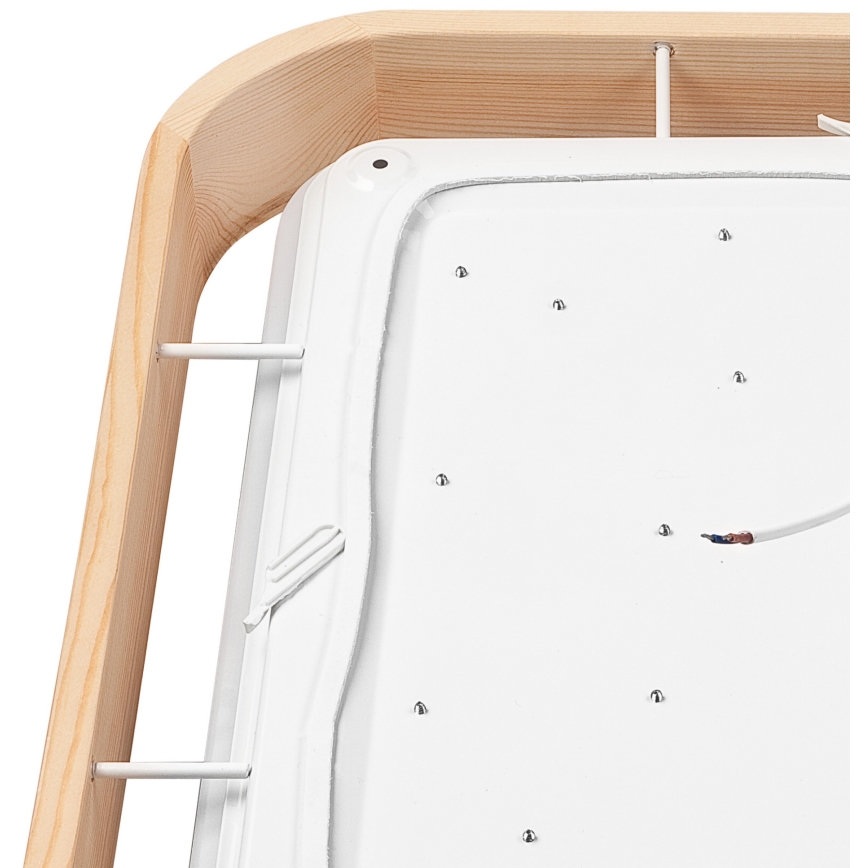 Brilagi - LED dimmelhető mennyezeti lámpatest MANAROLA CUBIC LED/24W/230V 45x45 cm 3000-6500K fenyőszínű + távirányító