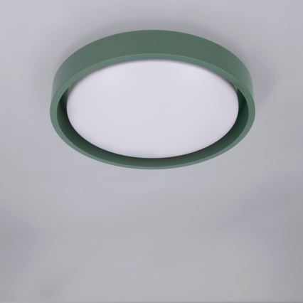 Brilagi - LED mennyezeti lámpatest MATTEO LED/24W/230V átm. 31 cm zöld