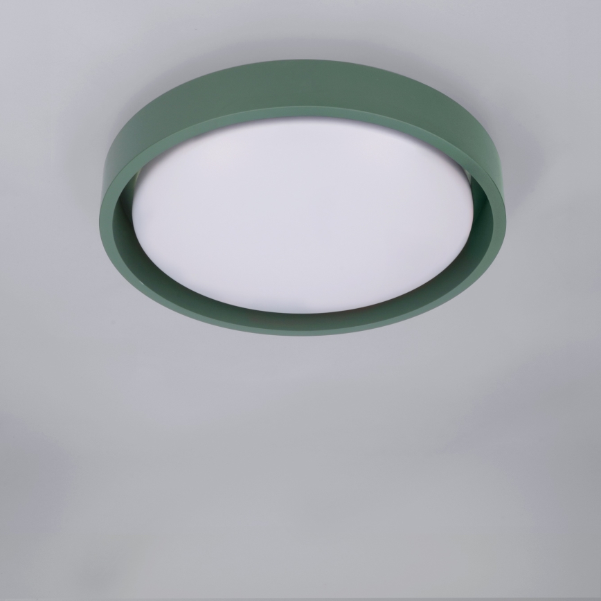 Brilagi - LED mennyezeti lámpatest MATTEO LED/24W/230V átm. 31 cm zöld