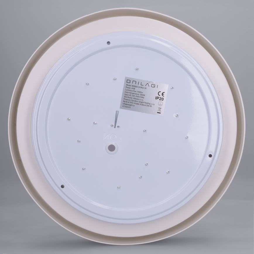 Brilagi - LED mennyezeti lámpatest MATTEO LED/24W/230V átm. 31 cm zöld