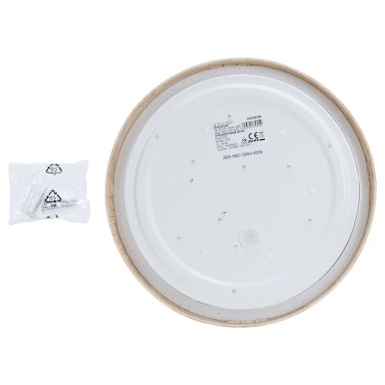 Brilagi - LED mennyezeti lámpatest NATURA LED/12W/230V 3000K Ø 26,3 cm