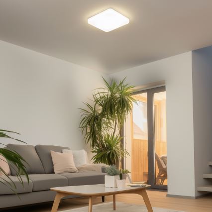 Brilagi - PLAIN LED mennyezeti lámpatest, 24W, 230V, 37,5x37,5 cm, 3000K