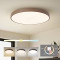 Brilagi - LED mennyezeti lámpatest POOL LED/100W/230V 3000/4000/6000K Ø 80 cm barna
