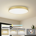Brilagi - LED mennyezeti lámpatest POOL LED/128W/230V 3000/4000/6000K átmérő 100 cm aranyszínű