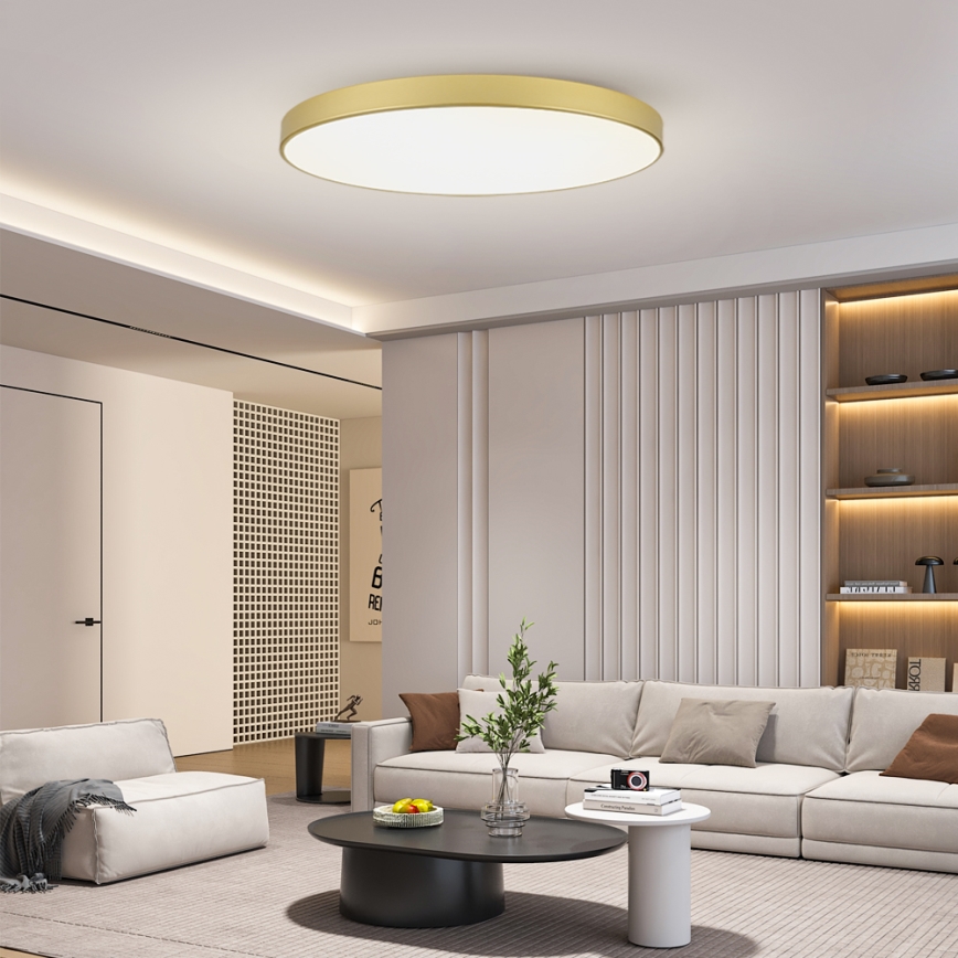 Brilagi - POOL LED mennyezeti lámpatest LED/180W/230V 3000/4000/6000K átmérő 120 cm arany