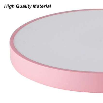 Brilagi - LED mennyezeti lámpatest POOL LED/36W/230V 3000/4000/6000K átmérő 30 cm rózsaszín