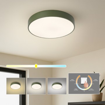 Brilagi - LED mennyezeti lámpatest POOL LED/36W/230V 3000/4000/6000K átm. 30 cm zöld
