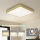 Brilagi - LED mennyezeti lámpatest POOL LED/36W/230V 3000/4500/6000K 40x40 cm arany