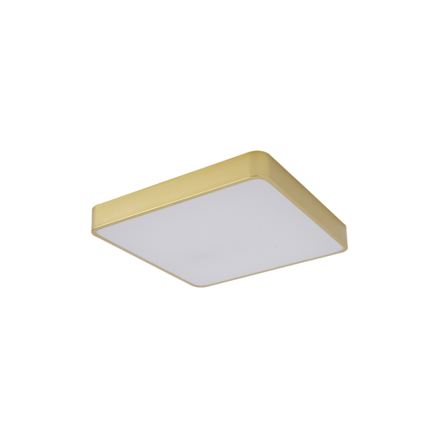 Brilagi - LED mennyezeti lámpatest POOL LED/36W/230V 3000/4500/6000K 40x40 cm arany