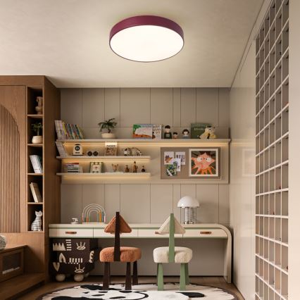 Brilagi - POOL LED mennyezeti lámpa 48W/230V 3000/4000/6000K Ø 40 cm bordó