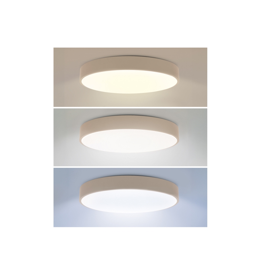 Brilagi - POOL LED mennyezeti lámpatest, 48 W, 230 V, 3000/4000/6000 K, átm. 40 cm, bézs