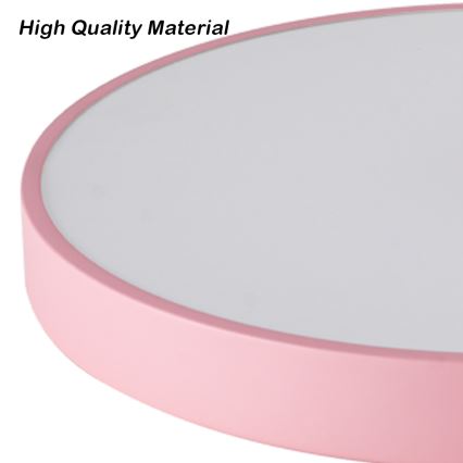 Brilagi - LED mennyezeti lámpatest POOL LED/60W/230V 3000/4000/6000K átm. 60 cm rózsaszín
