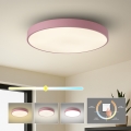 Brilagi - LED mennyezeti lámpatest POOL LED/60W/230V 3000/4000/6000K átmérő 60 cm rózsaszín