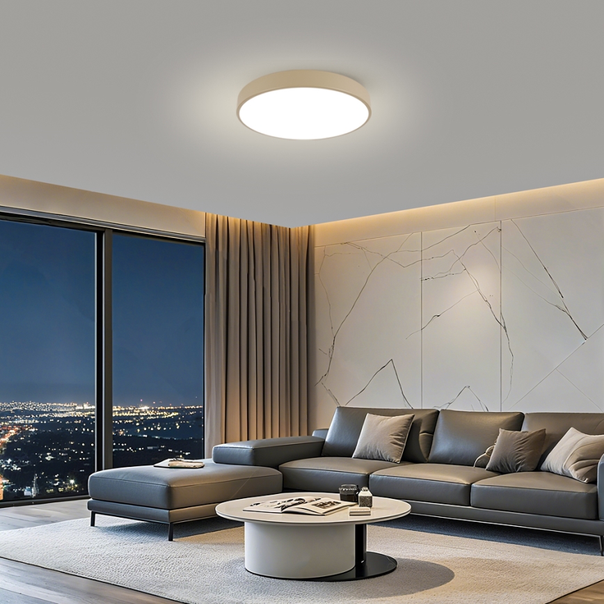 Brilagi - POOL LED mennyezeti lámpa 60W/230V, 3000/4500/6000 K, Ø 60 cm, bézs