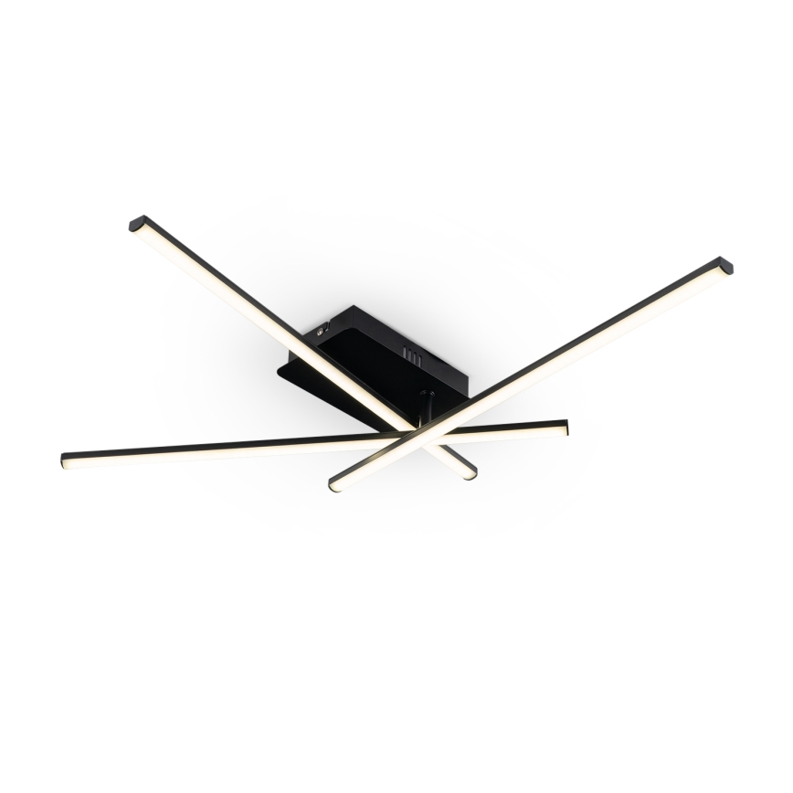 Brilagi - STRIPES LED mennyezeti lámpatest LED/30W/230V 51x78 cm fekete