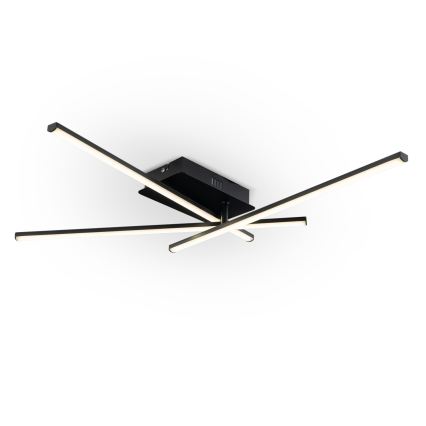 Brilagi - STRIPES LED mennyezeti lámpatest LED/30W/230V 51x78 cm fekete