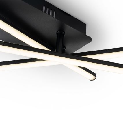 Brilagi - STRIPES LED mennyezeti lámpatest LED/30W/230V 51x78 cm fekete