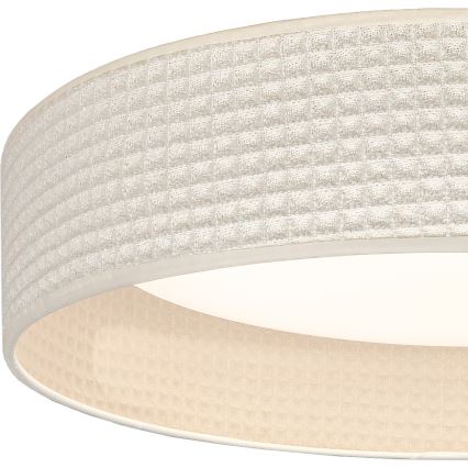 Brilagi - VELVET SIMPLE LED mennyezeti lámpa 24W/230V 3000K, Ø 45 cm, krémszínű