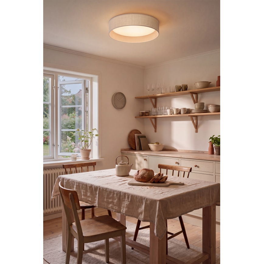 Brilagi - LED mennyezeti lámpatest VELVET SIMPLE LED/24W/230V 3000K átm. 45 cm fehér