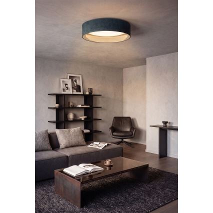 Brilagi - LED mennyezeti lámpatest VELVET SIMPLE LED/24W/230V 3000K átm. 45 cm zöld