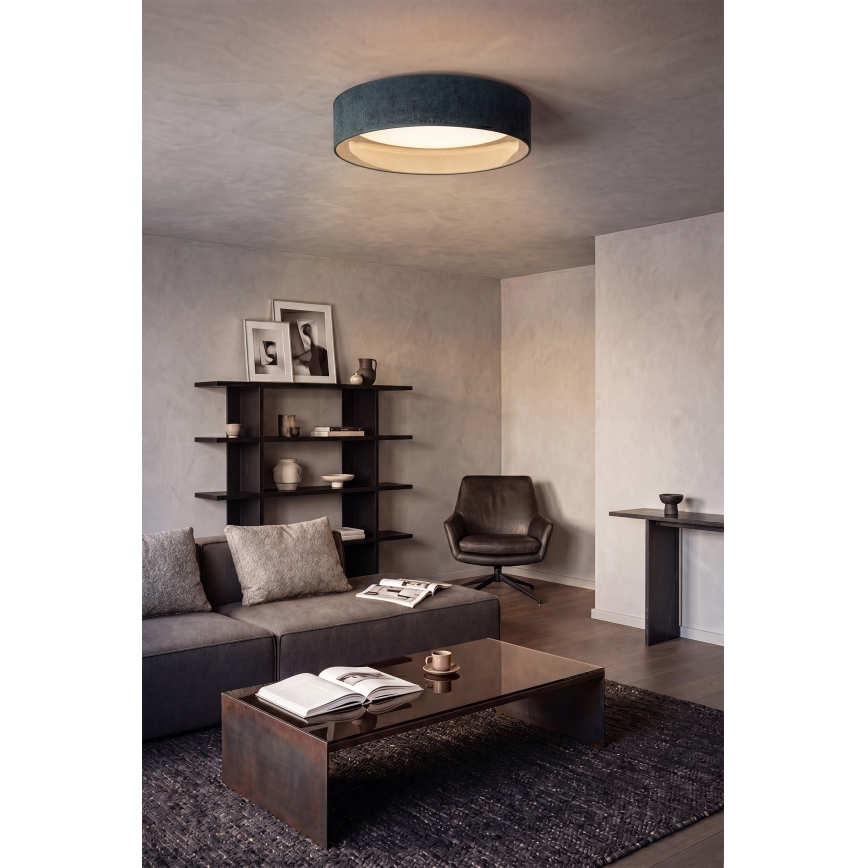 Brilagi - LED mennyezeti lámpatest VELVET SIMPLE LED/24W/230V 3000K átm. 45 cm zöld