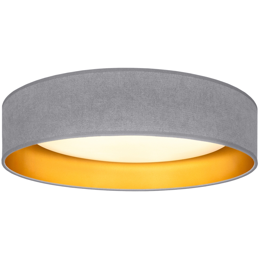 Brilagi - LED mennyezeti lámpa VELVET SIMPLE LED/24W/230V 3000K átm. 45 cm szürke/arany