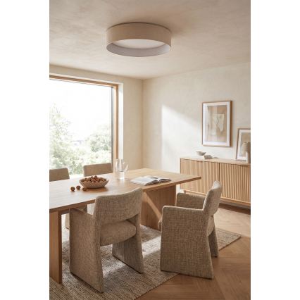 Brilagi - LED mennyezeti lámpa VELVET SIMPLE LED/24W/230V 4000K átm. 45 cm krémszínű