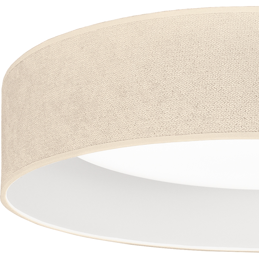 Brilagi - LED mennyezeti lámpa VELVET SIMPLE LED/24W/230V 4000K átm. 45 cm krémszínű