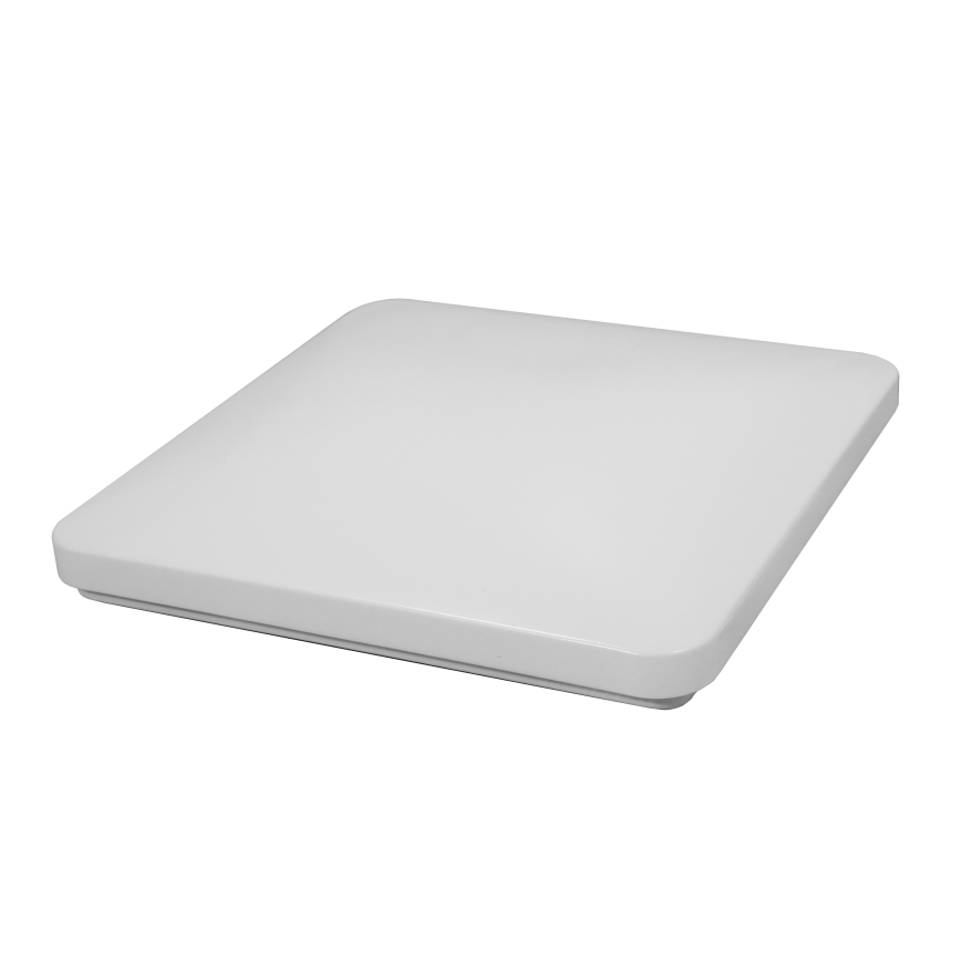 Brilagi - VELVET SQUARE LED mennyezeti lámpatest 24W 230V 43×43 cm, szürke
