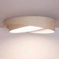 BRILAGI - LED mennyezeti lámpatest VELVET TWIST LED/24W/230V 4000K Ø 55 cm bézs