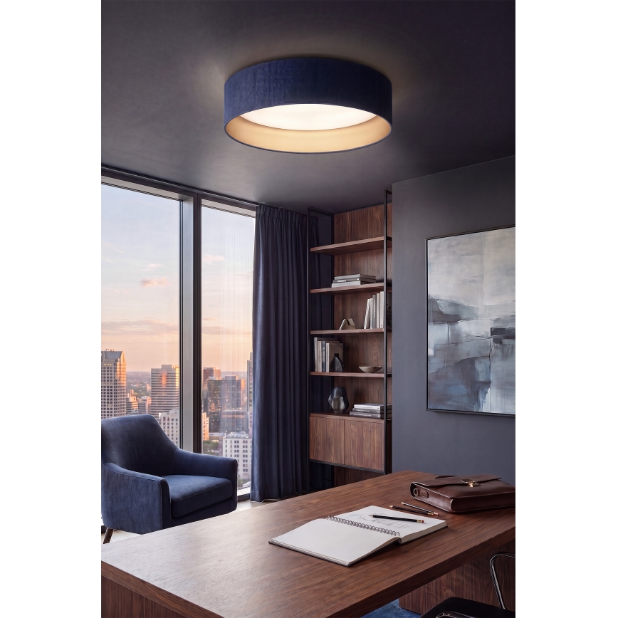 Brilagi - VELVET VARI LED mennyezeti lámpa LED/24W/230V 3000/4000/6500K átmérő 45 cm kék/arany