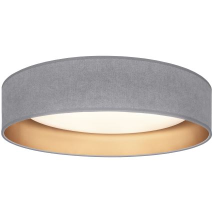 Brilagi - LED mennyezeti lámpa VELVET VARI LED/24W/230V 3000/4000/6500K átm. 45 cm szürke/arany