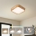 Brilagi - LED mennyezeti lámpatest WOODLINE SQUARE LED/32W/230V 3000/4000/6000K tölgy 30x30 cm