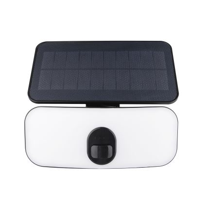 Brilagi - LED Napelemes fali lámpa mozgás és alkonyérzékelővel ROOF LED/13W/5V 4000 mAh IP65
