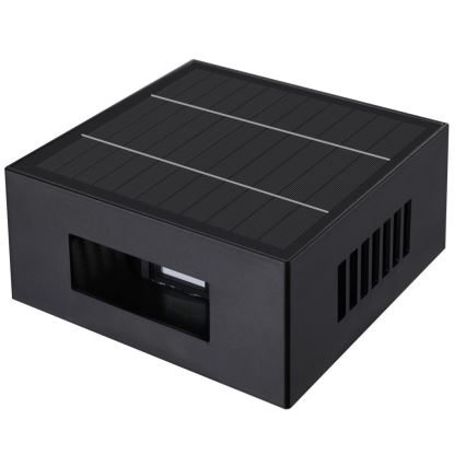 Brilagi - LED Napelemes fali lámpa BLOCK LED/2W/3,7V 1300 mAh IP44