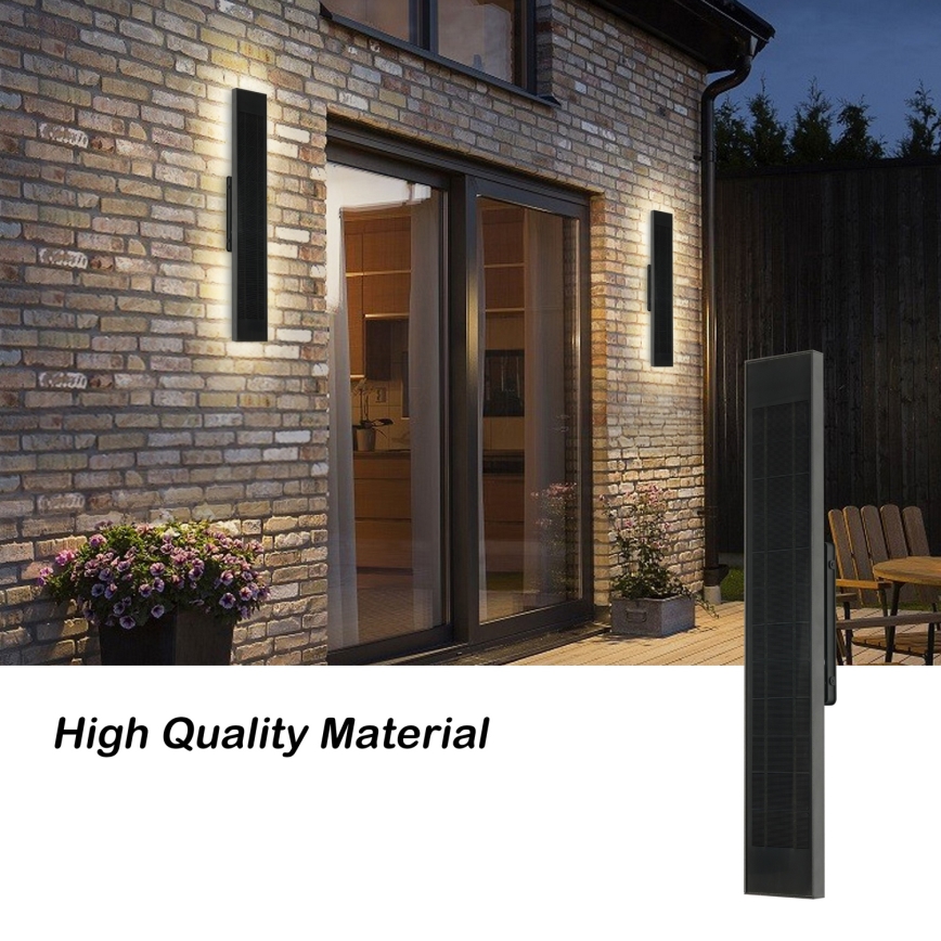 Brilagi - SUN dimmelhető napelemes LED fali lámpa LED/4W/230V 60 cm 4000 mAh IP44