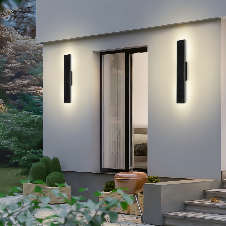 Brilagi - Dimmelhető LED napelemes fali lámpa SUN LED/4W/3,7V 60 cm 4000 mAh IP44