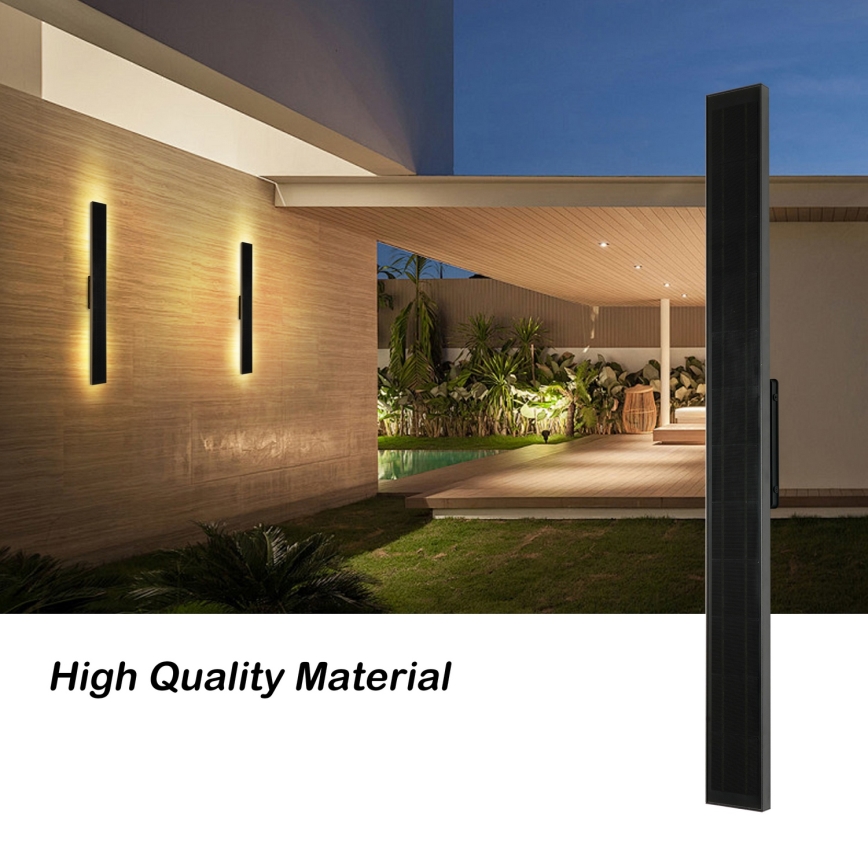 Brilagi - LED Dimmelhető napelemes fali lámpa SUN LED/5,5W/3,7V 100 cm 6000 mAh IP44