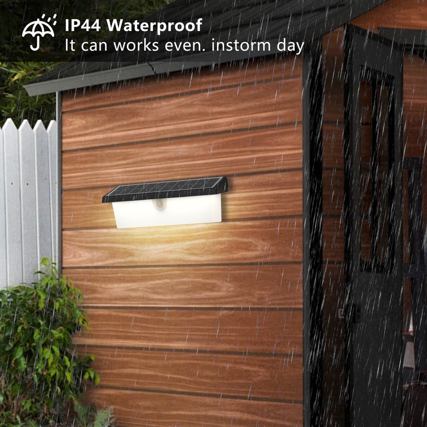 Brilagi - LED napelemes fali lámpa érzékelővel SUN RAY LED/6W/3,7V 2200 mAh IP44