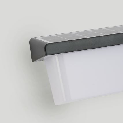 Brilagi - LED napelemes fali lámpa érzékelővel SUN RAY LED/6W/3,7V 2200 mAh IP44