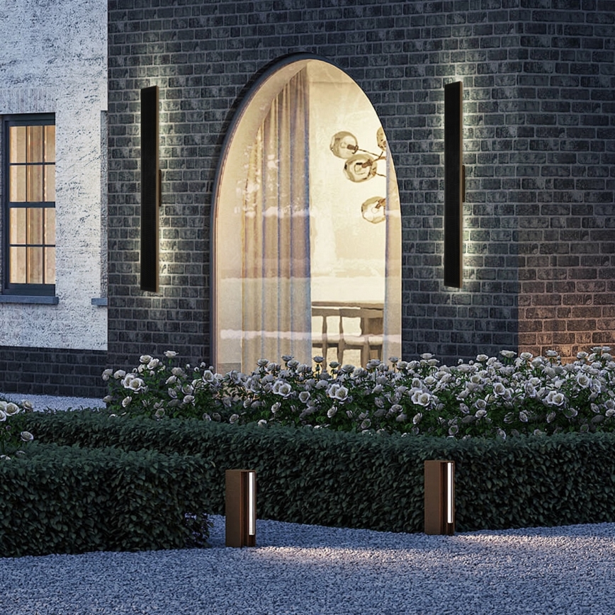 Brilagi - LED dimmelhető napelemes fali lámpa SUN LED/5,5W/230V 100 cm 6000 mAh IP44