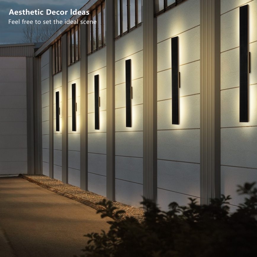 Brilagi - LED dimmelhető napelemes fali lámpa SUN LED/5,5W/230V 100 cm 6000 mAh IP44