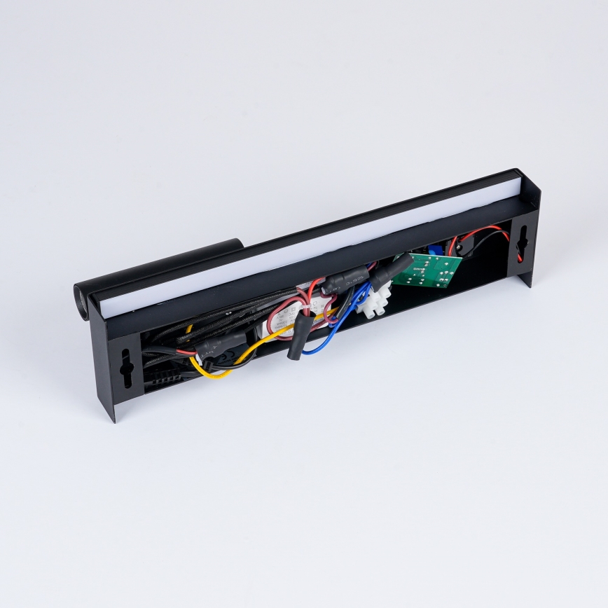 Brilagi - LED fali spotlámpa USB-porttal NOCTIS LED/3W/230V + LED/9W fekete